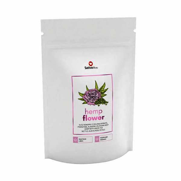 HEMP FLOWER - susz konopny z różą