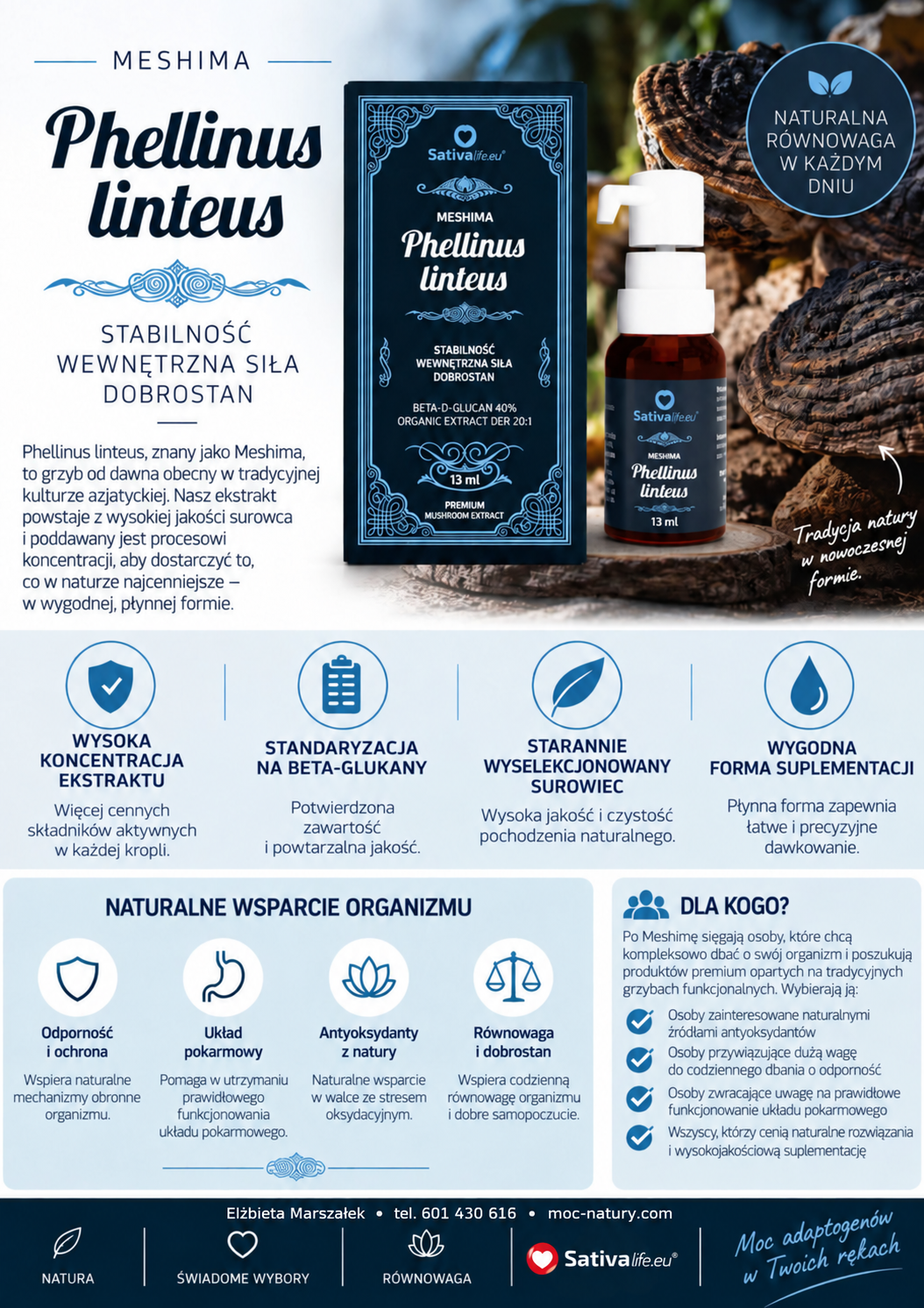 Grzyby funkcjonalne – Zestaw „Serce, krążenie i kondycja” – aktywność i forma - obrazek 4